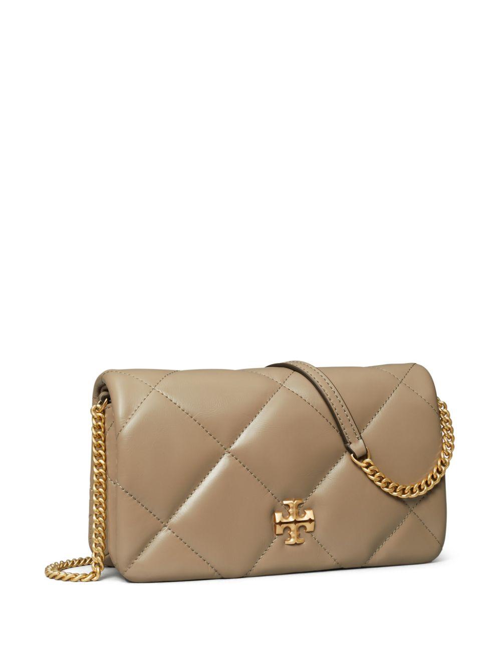 Kira diamond-quilted wallet-on-chain<BR/><BR/><BR/><BR/><BR/> 158624 250 TORY BURCH 