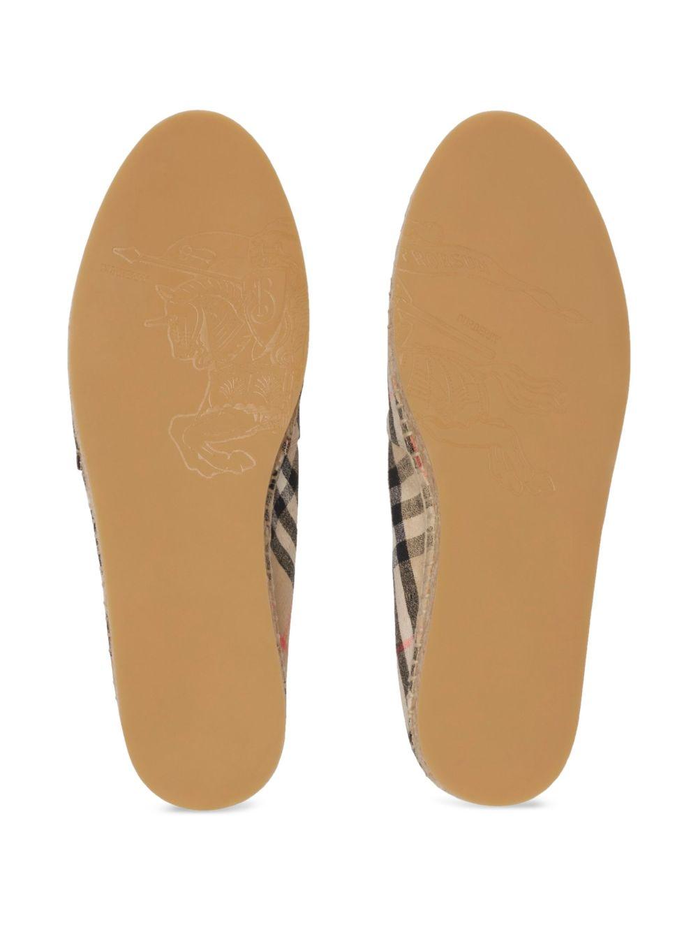 Check Mews espadrilles<BR/><BR/> 8109235 B9368 BURBERRY 
