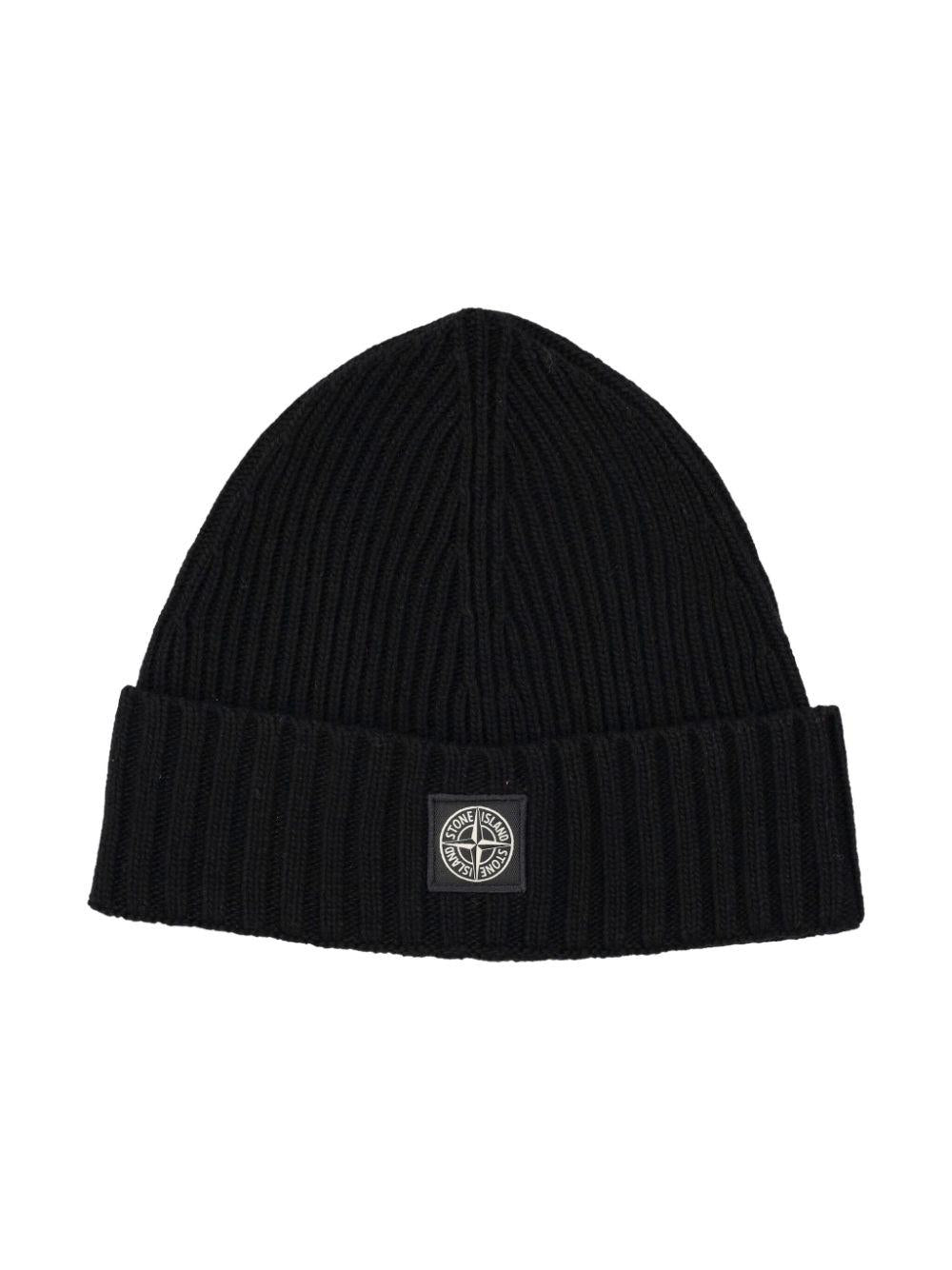 Logo beanie 8116N03 Z3V0029 STONE ISLAND KIDS 