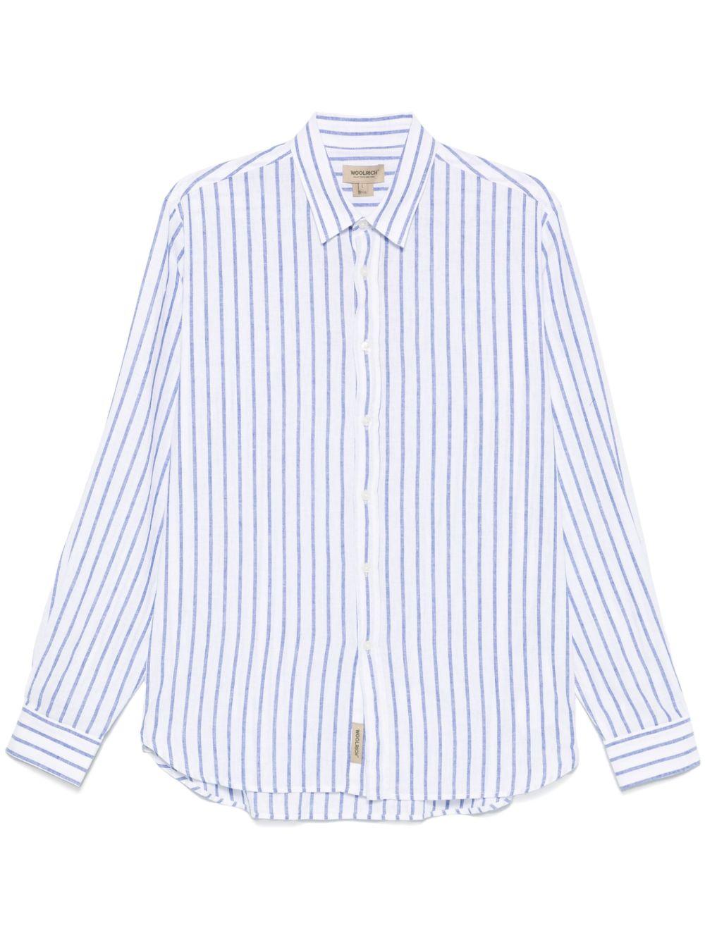 Striped shirt CFWOSI0170MRUT3977 31182 WOOLRICH 