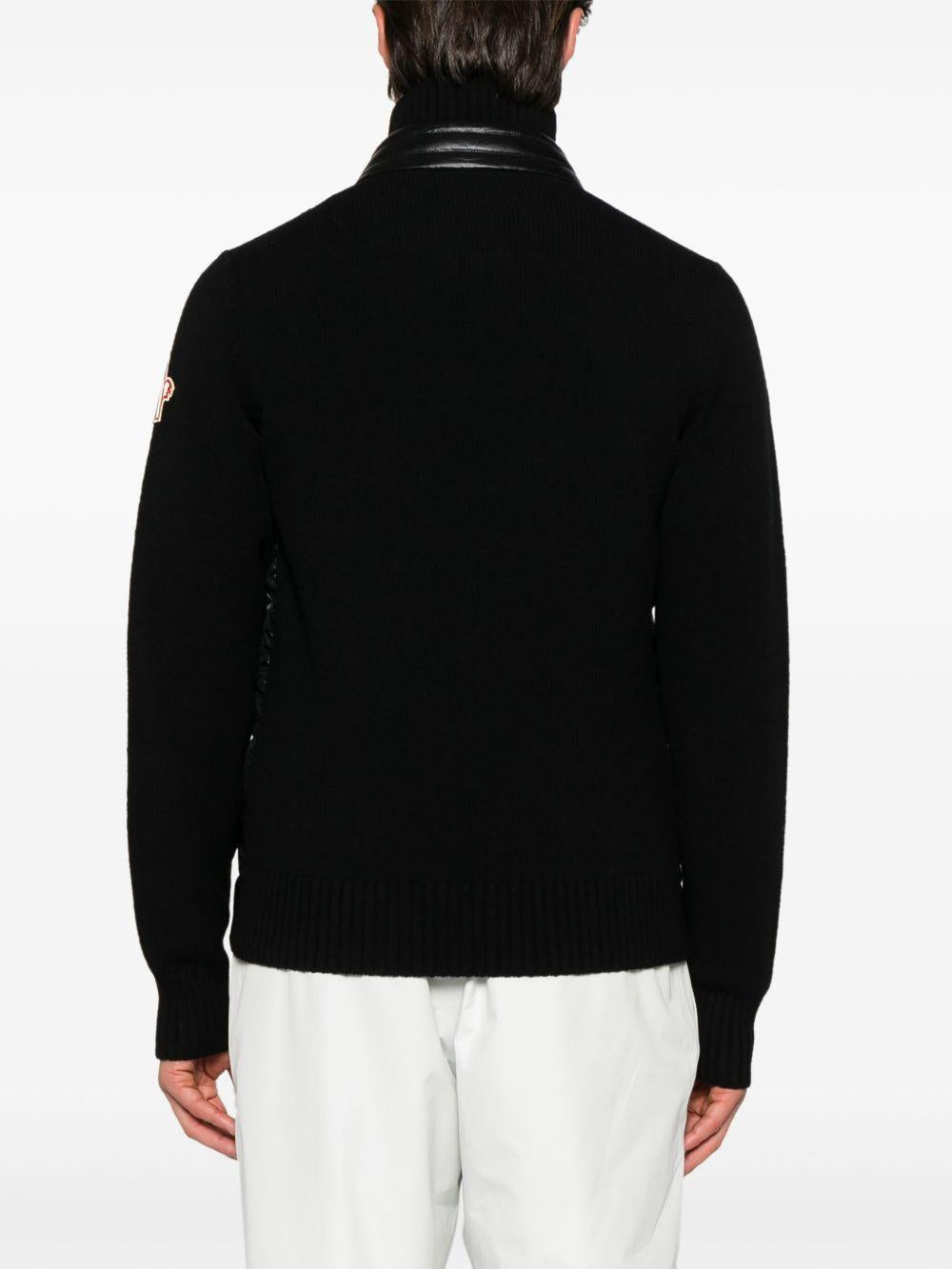 Padded Wool Zip-Up Cardigan K20979B00009 M1122999 MONCLER GRENOBLE 