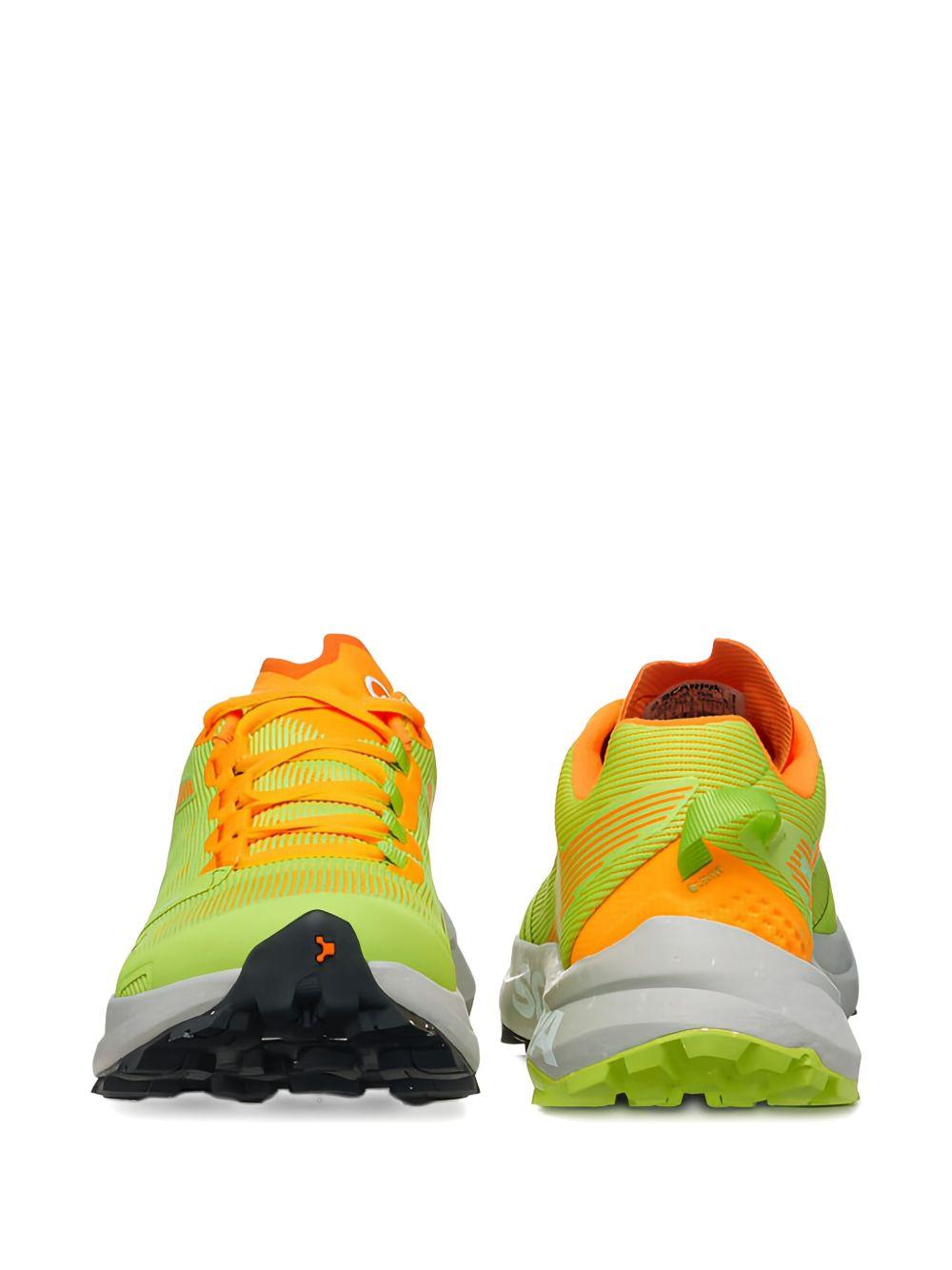 Spin planet sneakers 33063-352 GREEN-ORANGE SCARPA 
