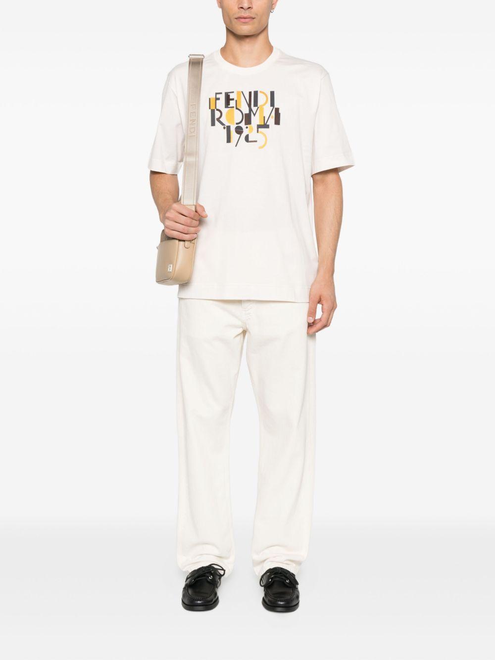 cotton T-shirt FY0936 AVOHF1J7C FENDI 