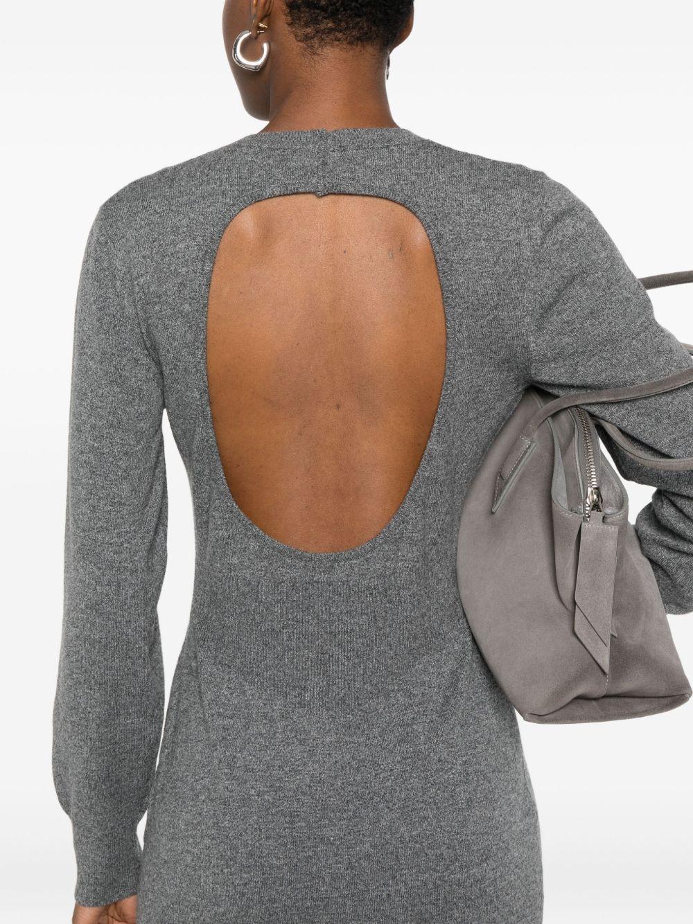 Dress in cashmere with open back BW22FM4ZRB 030 GIVENCHY 