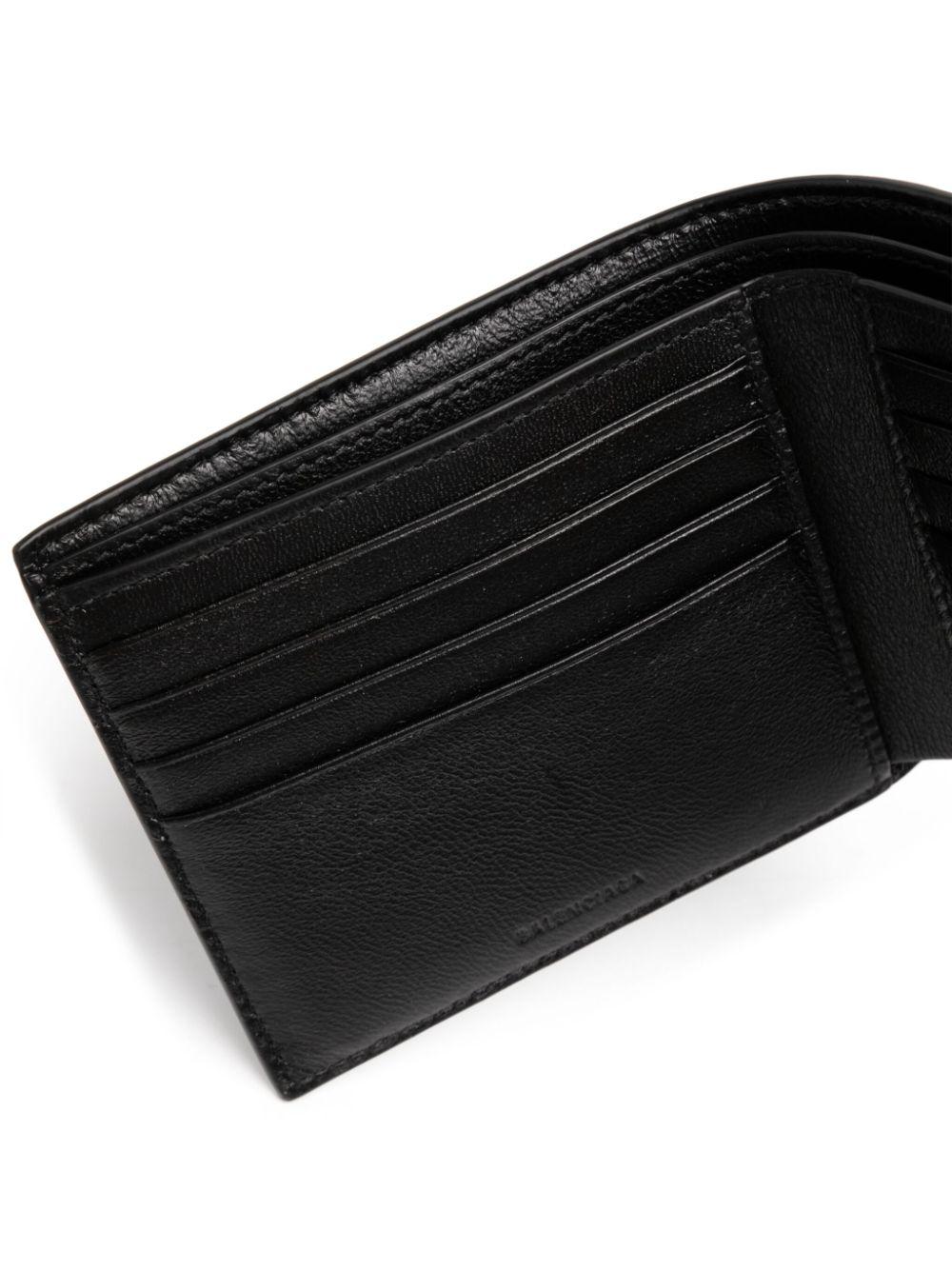 Cash Square folded wallet<BR/><BR/><BR/> 594549 1IZI31090 BALENCIAGA 