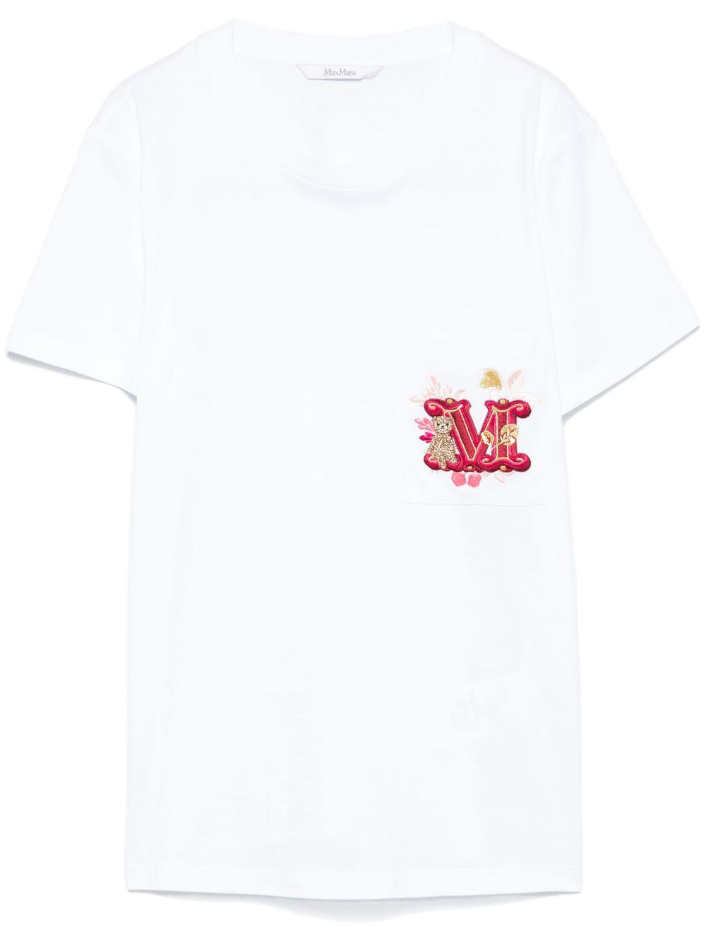 Logo T-shirt 2511941021 NUNZIO004 MAX MARA 