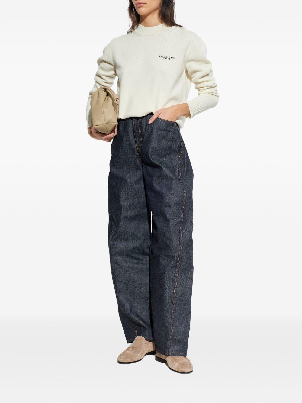Sweater in wool and cashmere BW90VW4ZTA 105 GIVENCHY 