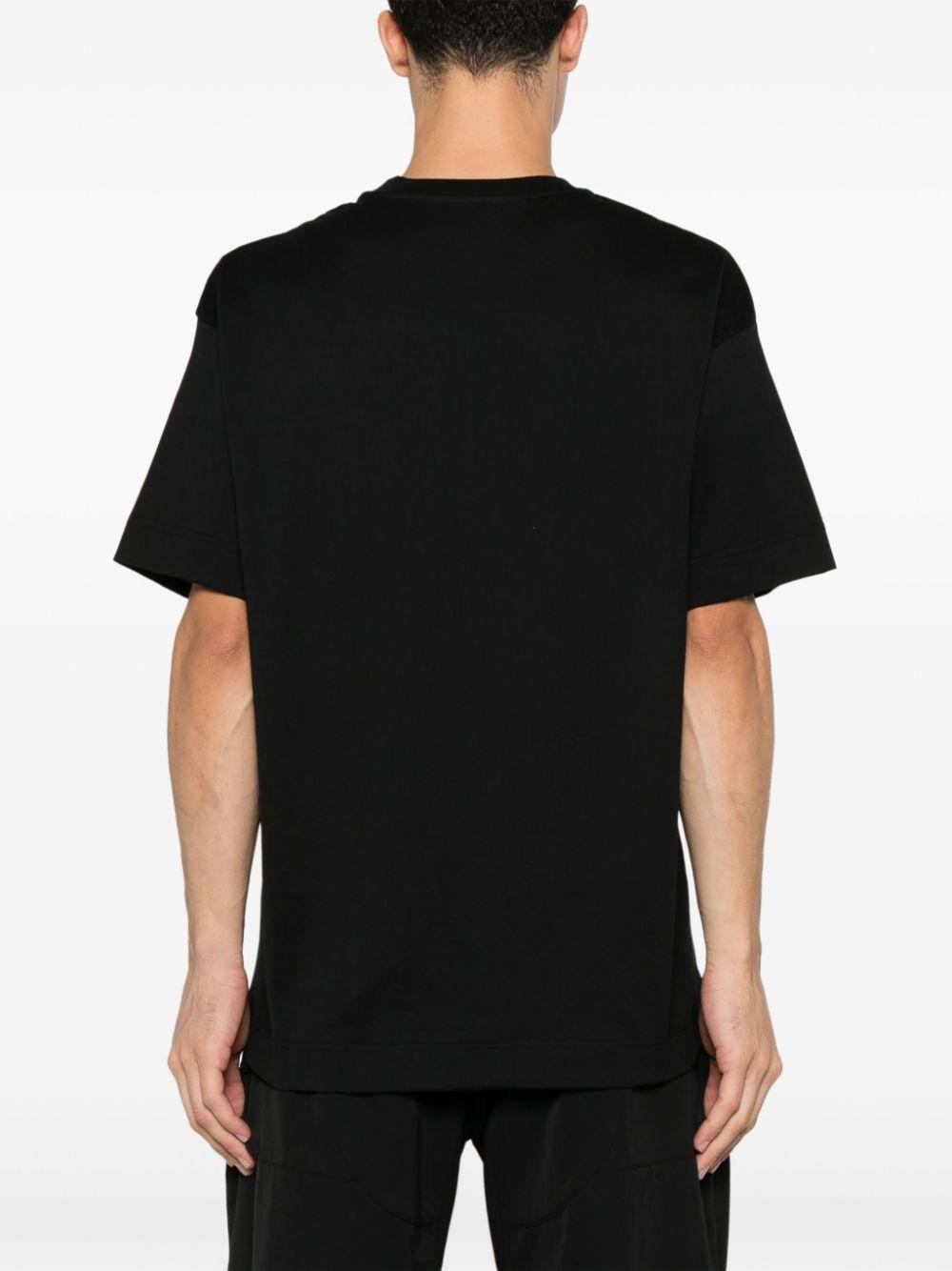 Logo-embroidered T-shirt<BR/><BR/><BR/> BM71MG3YPH 013 GIVENCHY 