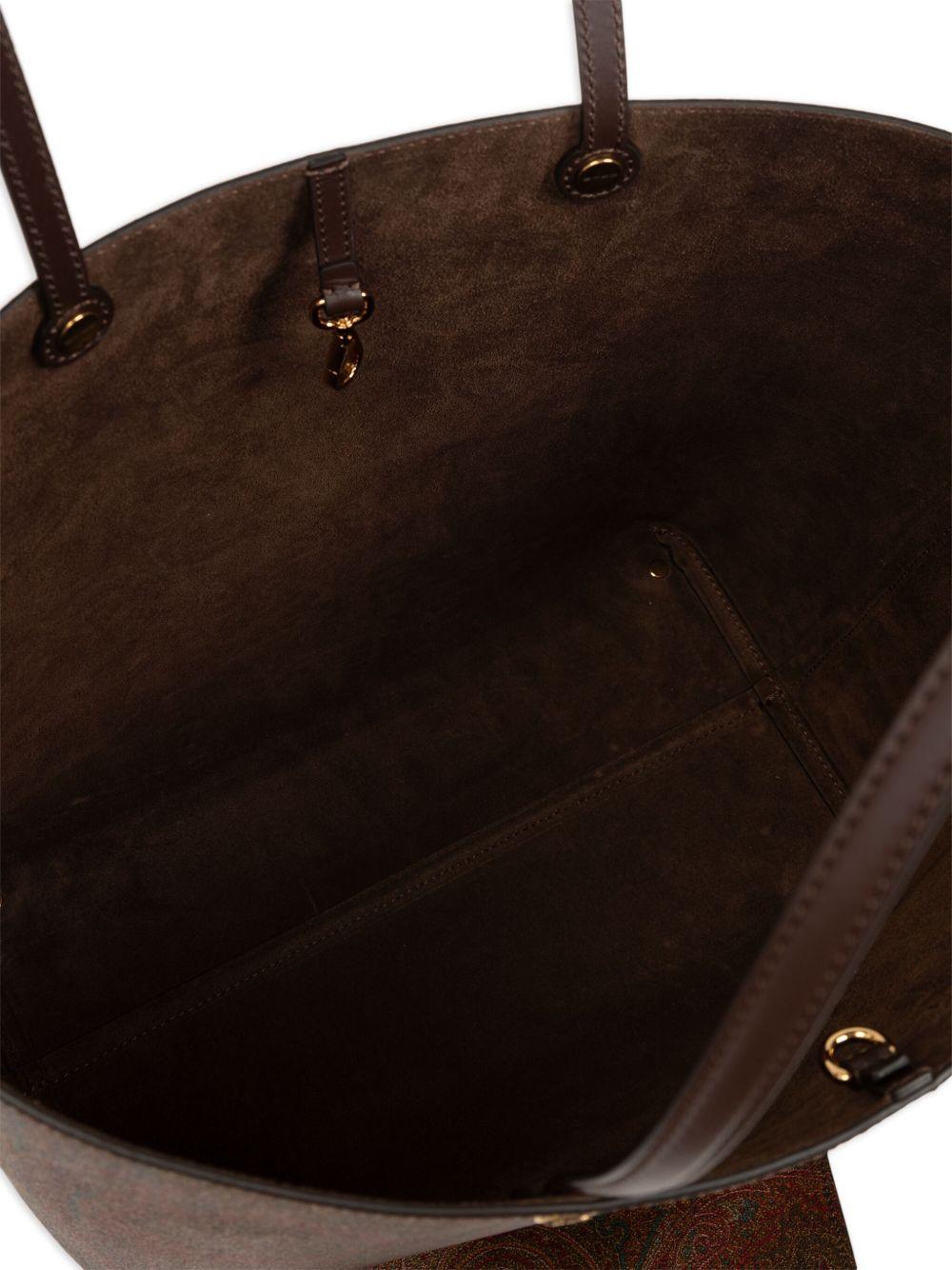 ESSENTIAL MAXI BAG IN ARNICA WITH CLUTCH WP1D0023 AA001M0019 ETRO 