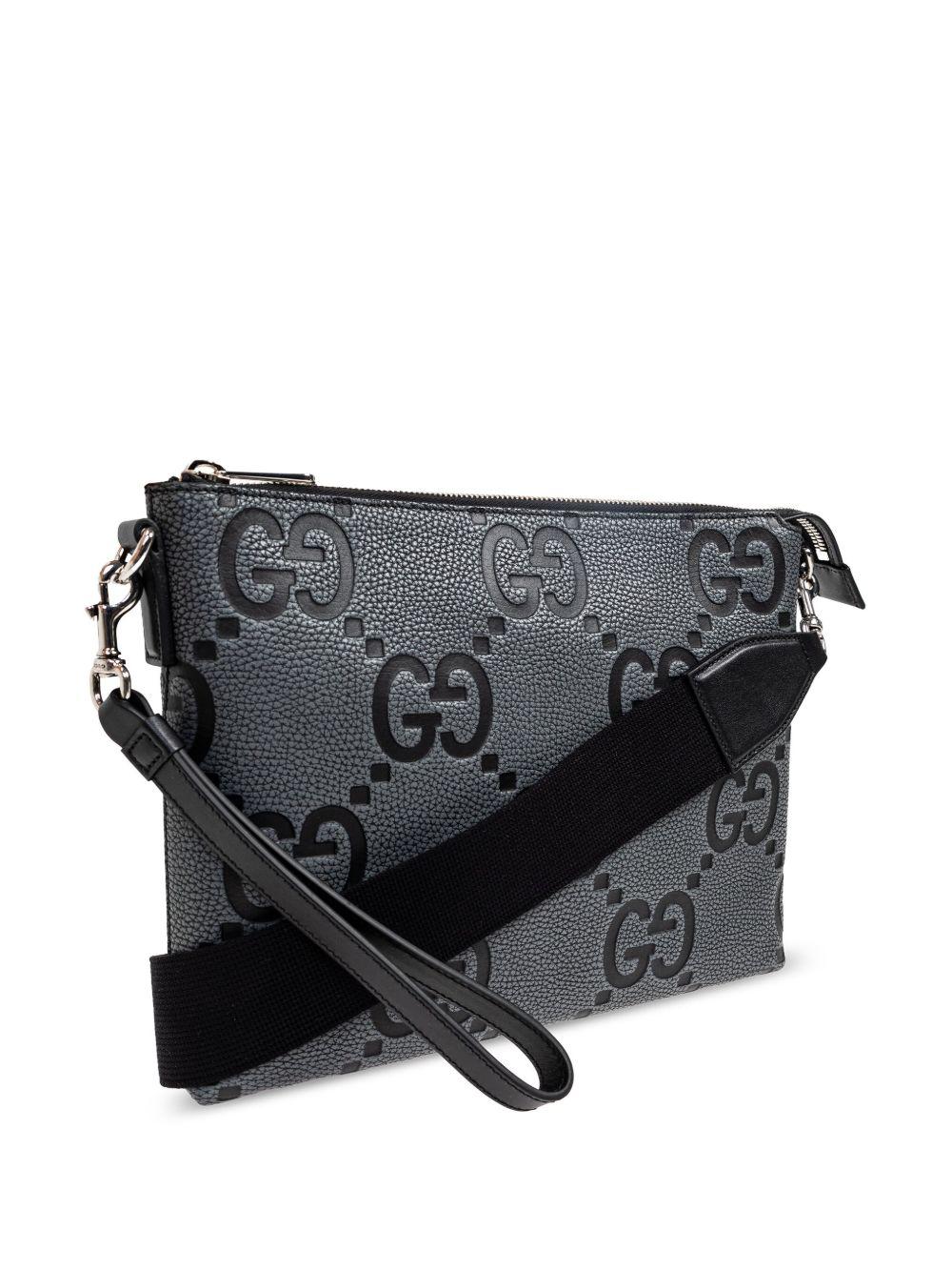 Borsa messenger Jumbo GG media 696009 AAEB91045 GUCCI 