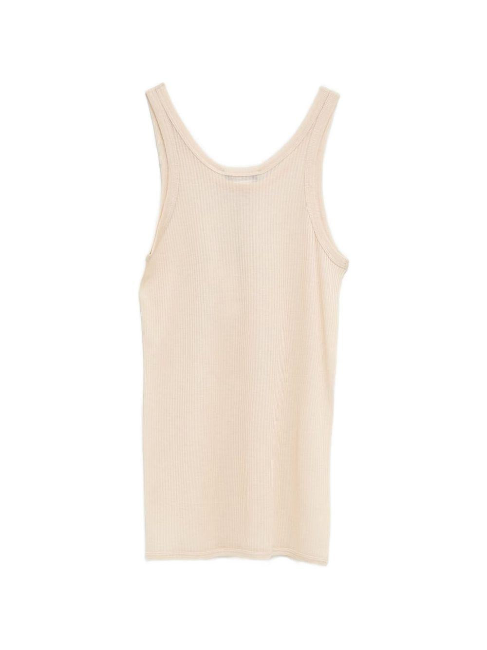 Ribbed tank top TS0026 LK1017WH024 LEMAIRE 