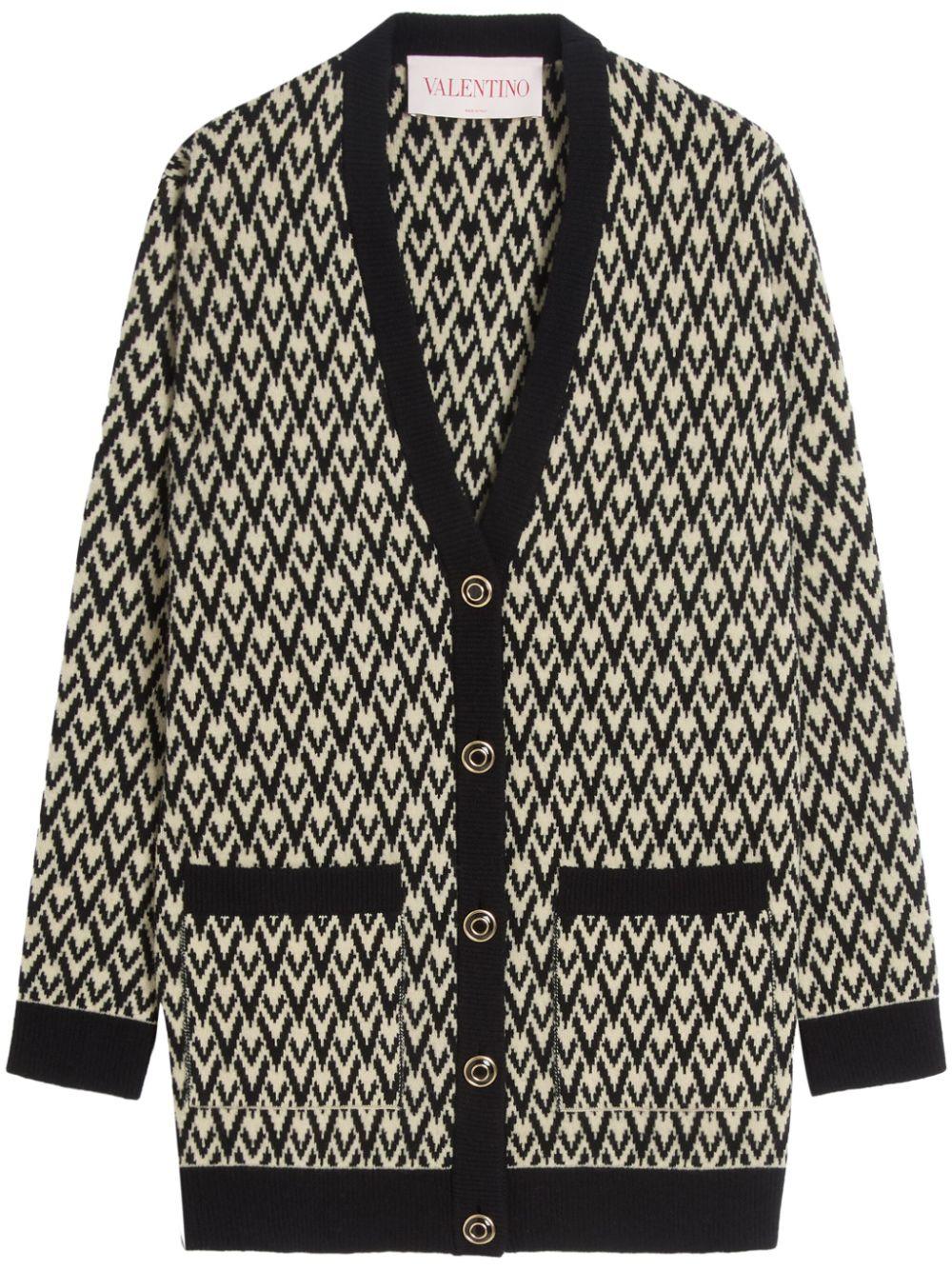 Jaquard cardigan 6B3KA09A929 REX VALENTINO GARAVANI 