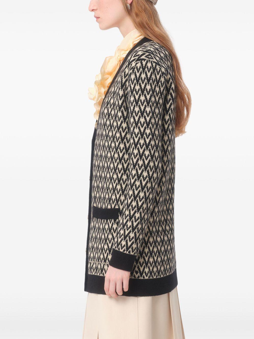 Jaquard cardigan 6B3KA09A929 REX VALENTINO GARAVANI 