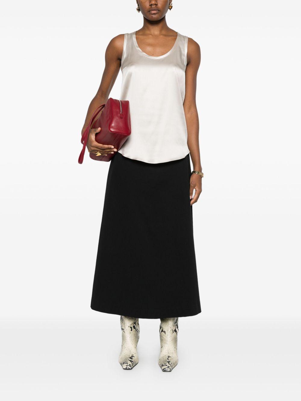 Satin sleeveless top<BR/><BR/><BR/> M0C59E0600 C9732 BRUNELLO CUCINELLI 