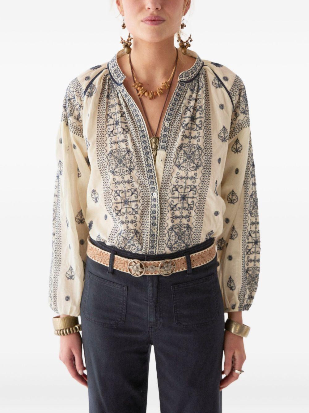 Stephanie blouse STEPHANIE OFF WHITE MAISON HOTEL 