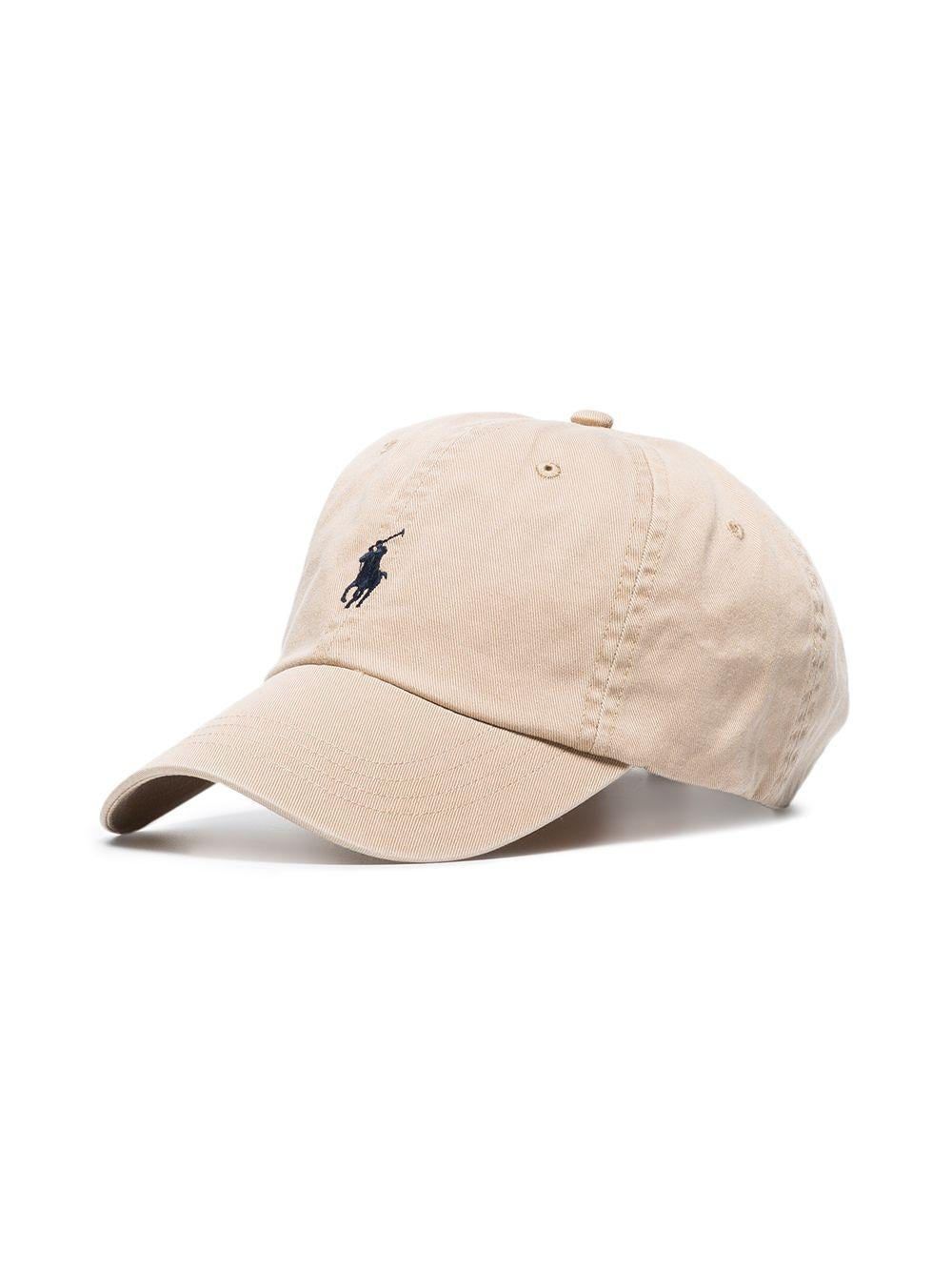 Logo-embroidered cotton-canvas cap<BR/><BR/><BR/> 710548524005 NUBUCK/RELAY BLUE POLO RALPH LAUREN 