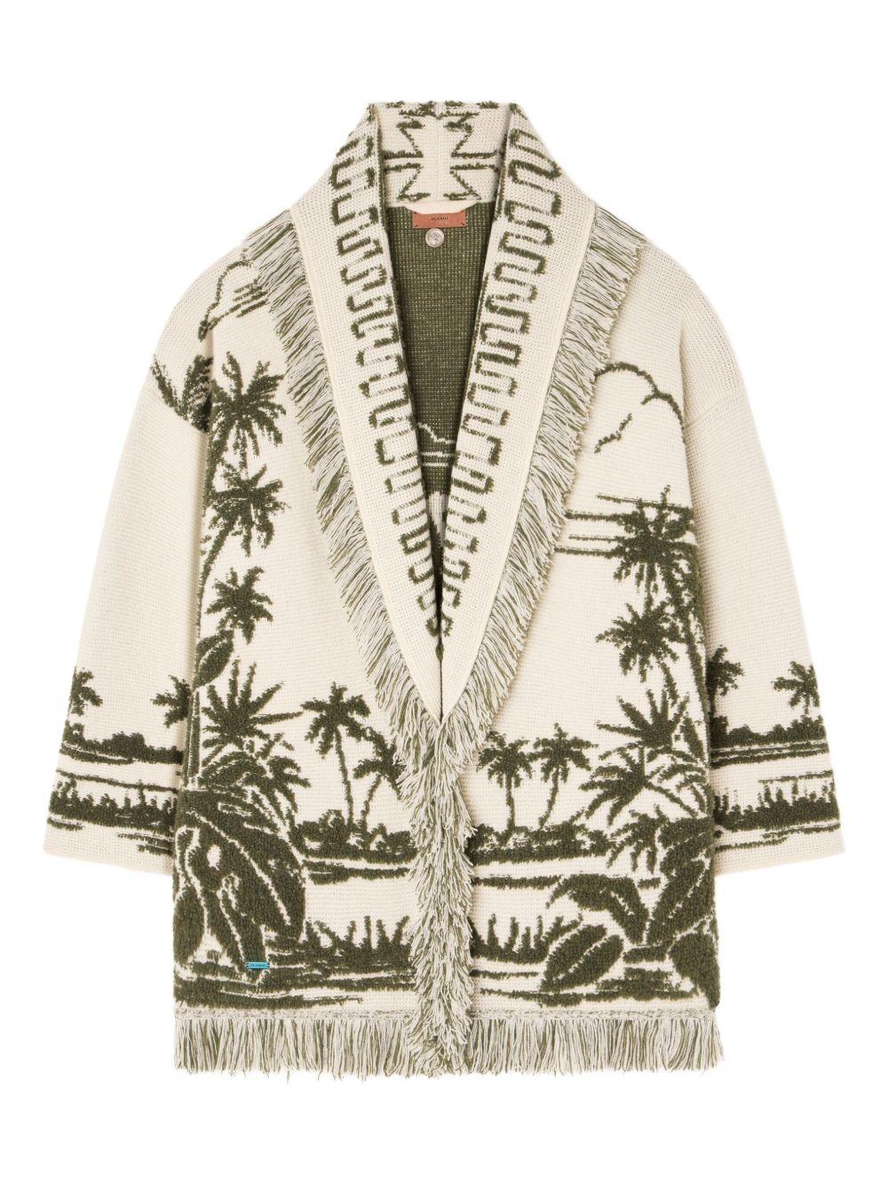 Palm grove tales cardigan LWHB064E25KNI00D 0F56 ALANUI 