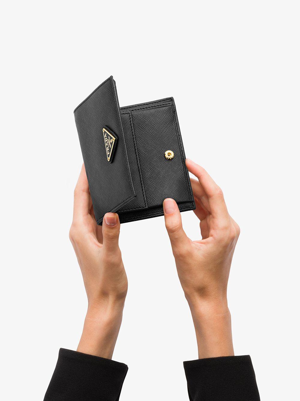 Robinson logo-plaque cardholder 1MV204QHH F0002 PRADA 
