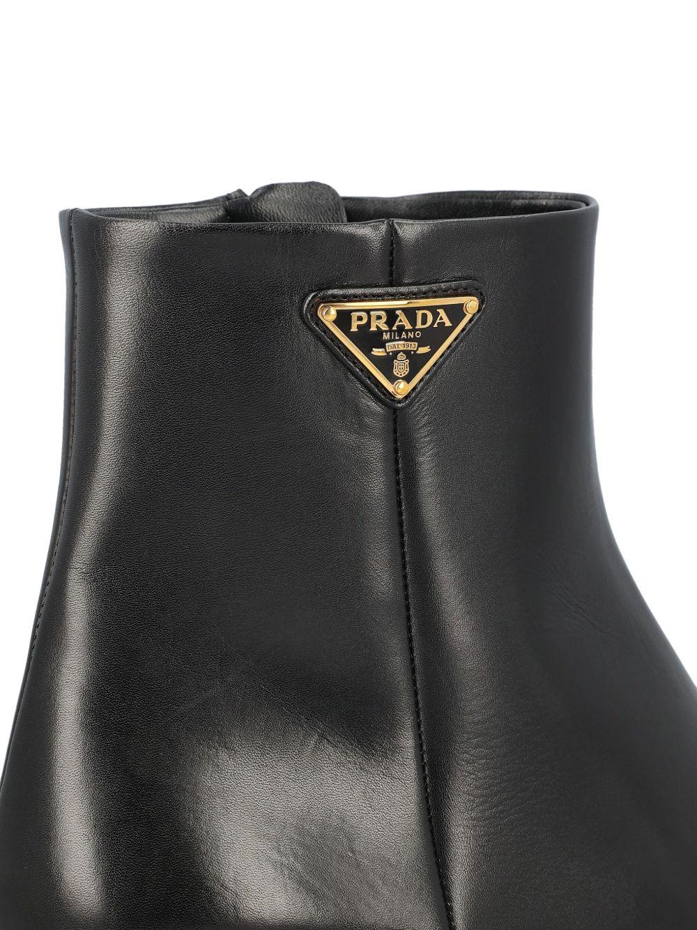 Nappa leather booties 1T217O070 F-055F0002 PRADA 