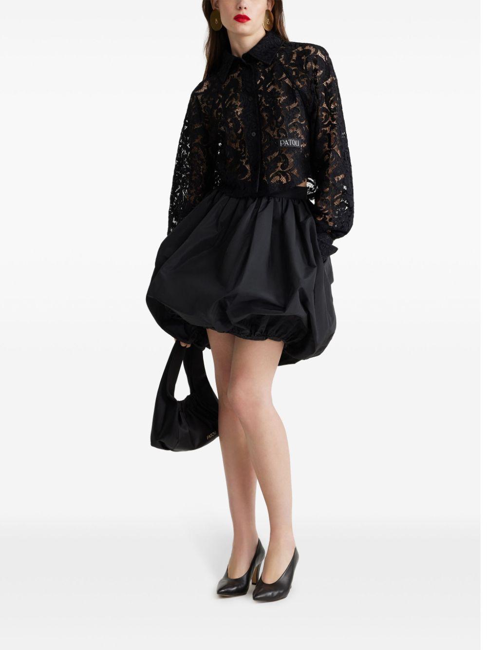Bubble mini skirt<BR/><BR/><BR/> SK0430011 999B PATOU 