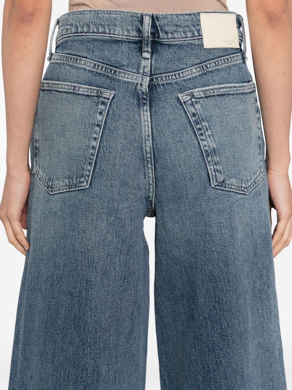 Ankle-length jeans with turn-ups WDD25S2993VSCA ATLANTIC RAG & BONE 