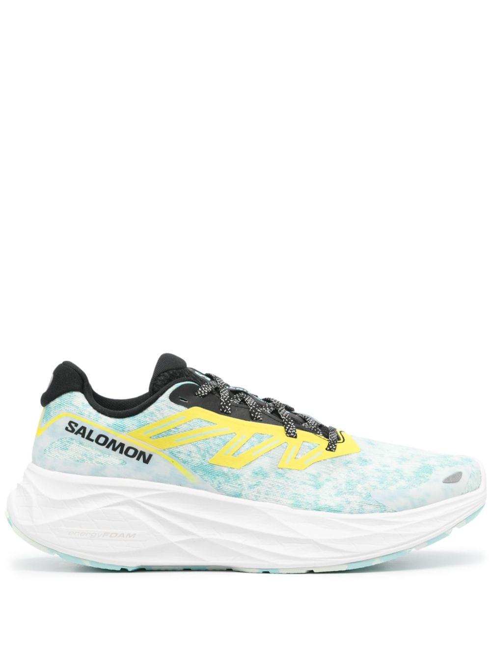 Aero Glide 2 running sneakers<BR/><BR/><BR/> L47426700 WHITE/SULPHR/TATURQ SALOMON 