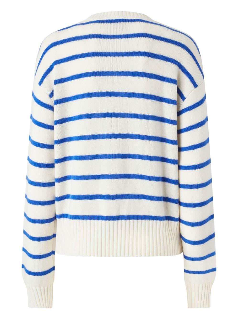 Love Birds-intarsia sweater<BR/><BR/><BR/> 104679 A2EVEEZ PINKO 