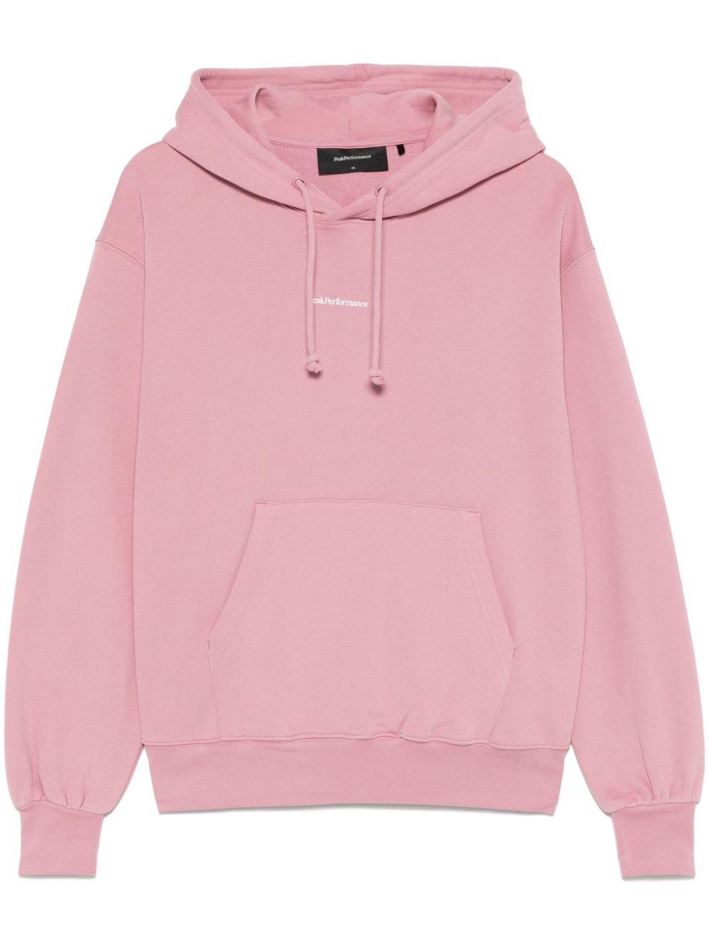 Original Terry Hood hoodie<BR/><BR/><BR/> G80277030 BITTER ROOT PEAK PERFORMANCE 