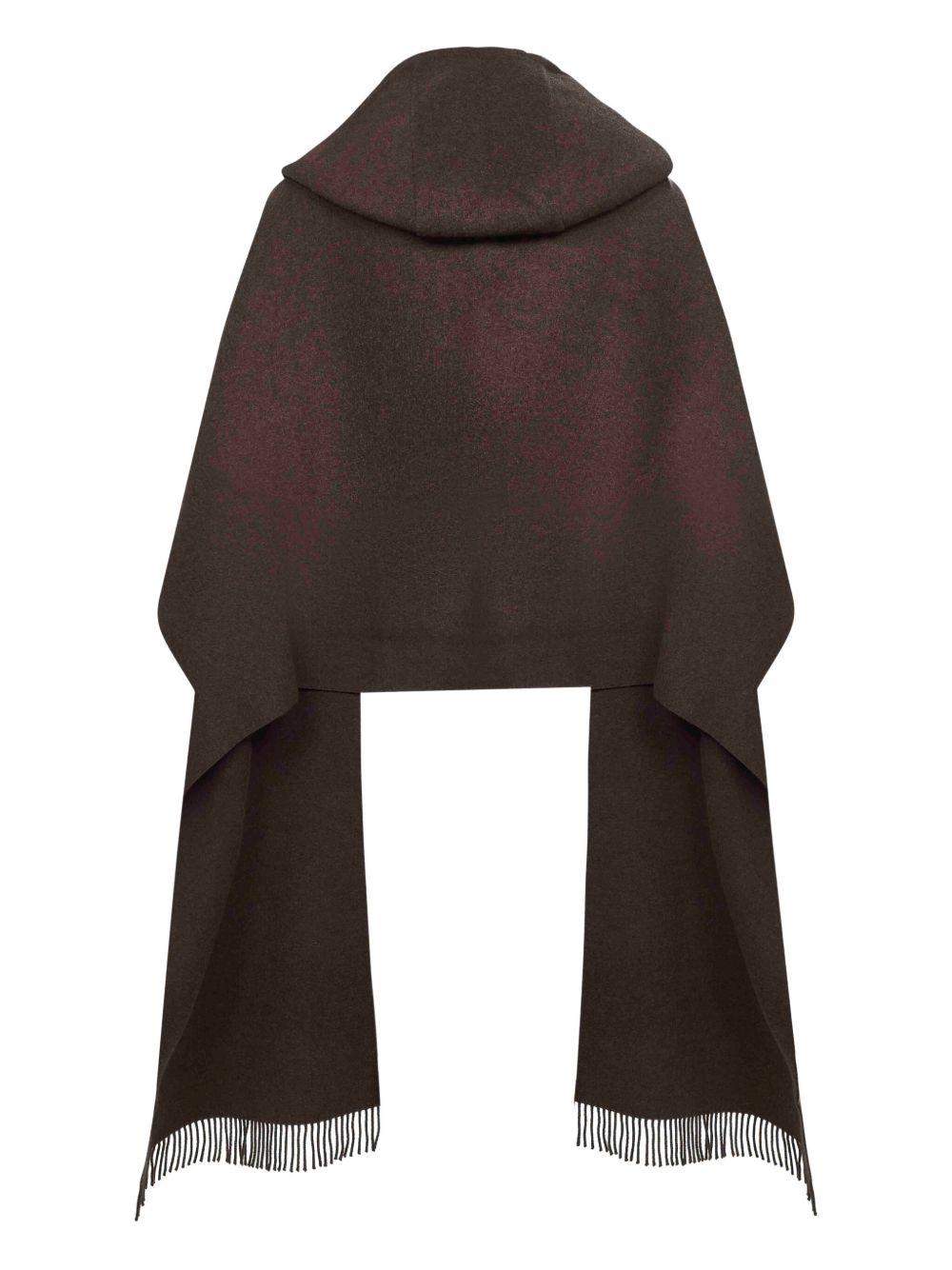 Hooded scarf<BR/> MSCDAGW83 CMARR BRUNELLO CUCINELLI 