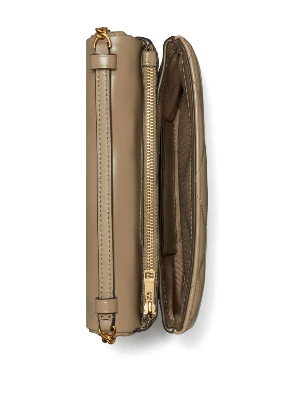 Kira diamond-quilted wallet-on-chain<BR/><BR/><BR/><BR/><BR/> 158624 250 TORY BURCH 