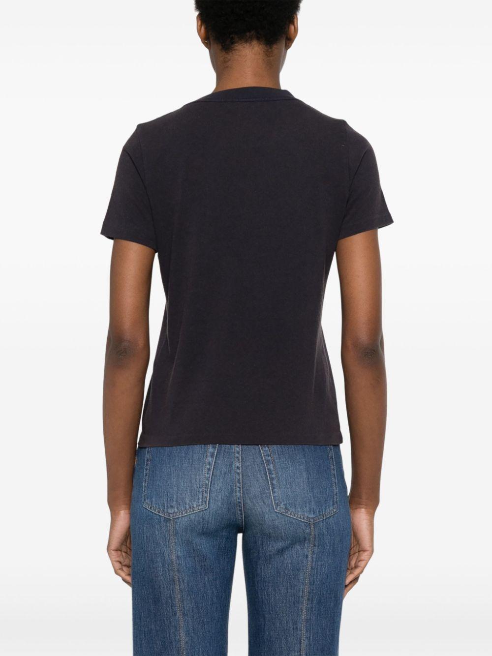 Banana-print T-shirt<BR/><BR/><BR/> CH25SJH08187 405 CHLOÉ 