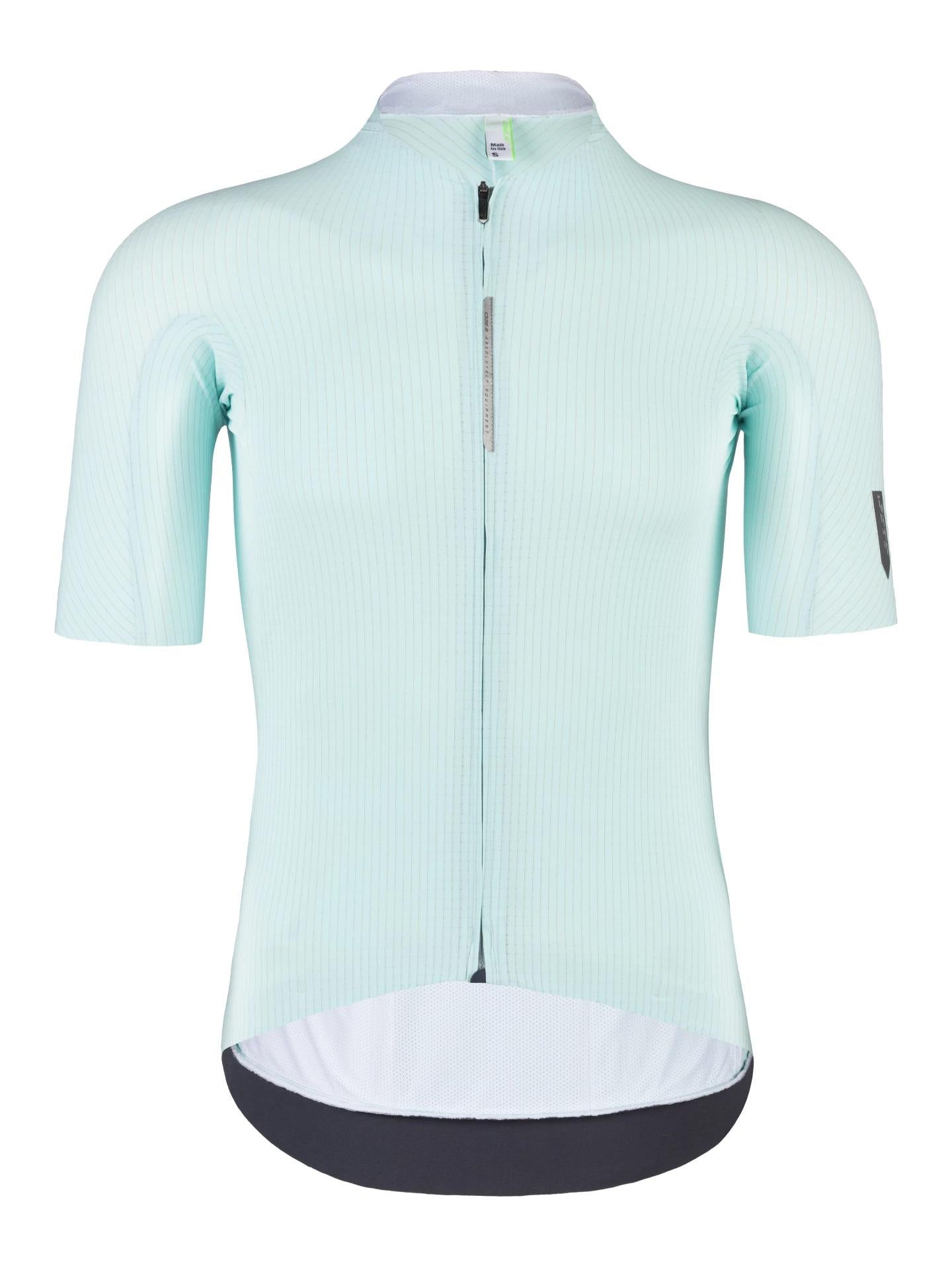 Pinstripe pro jersey 021P.35 ACQUAMARINA BLUE Q36.5 