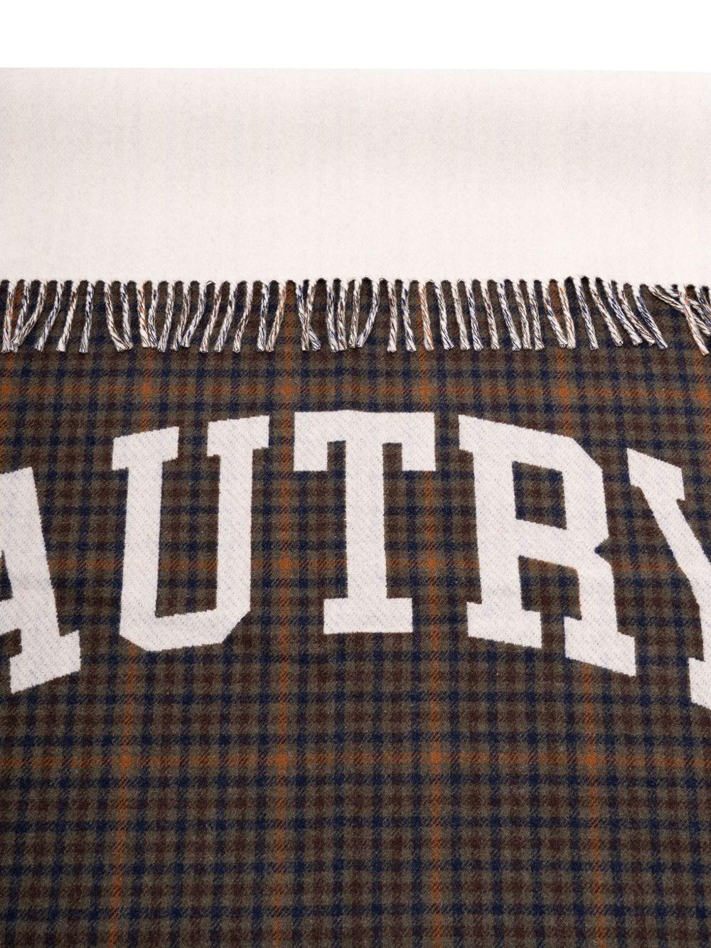 Logo scarf BLPU U1WVWOOLVORTEX AUTRY 