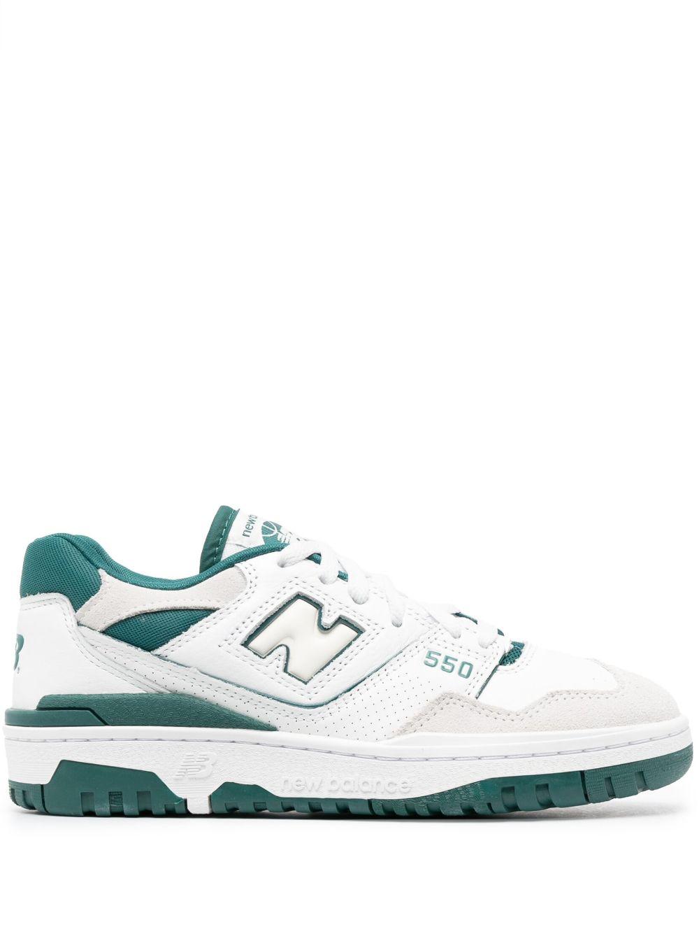 550 low-top leather sneakers BB550STA WHITE NEW BALANCE 