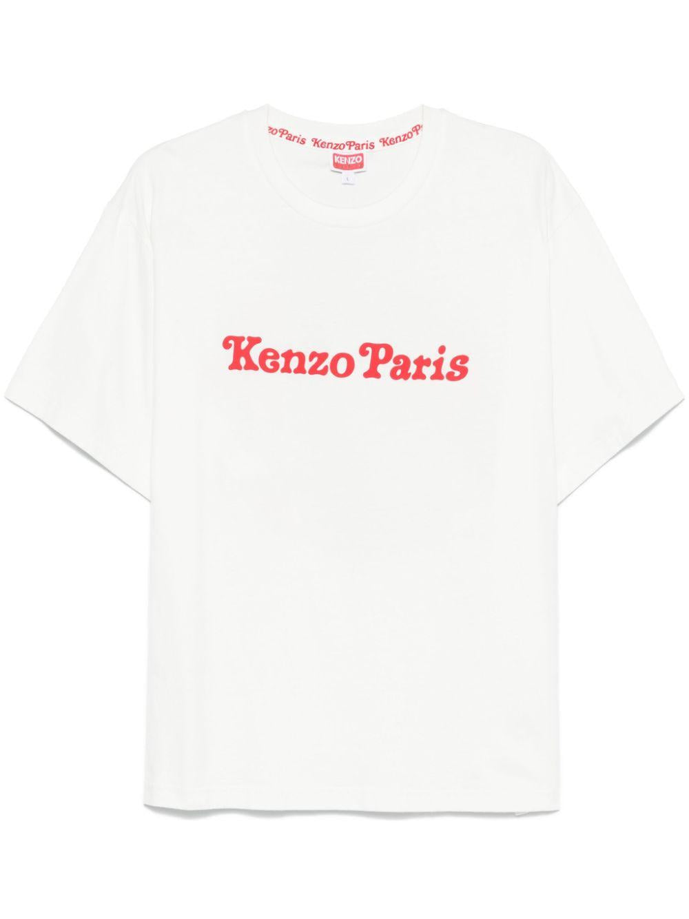 x Verdy logo-print T-shirt<BR/><BR/><BR/> FF58TS4814SG 02 KENZO 