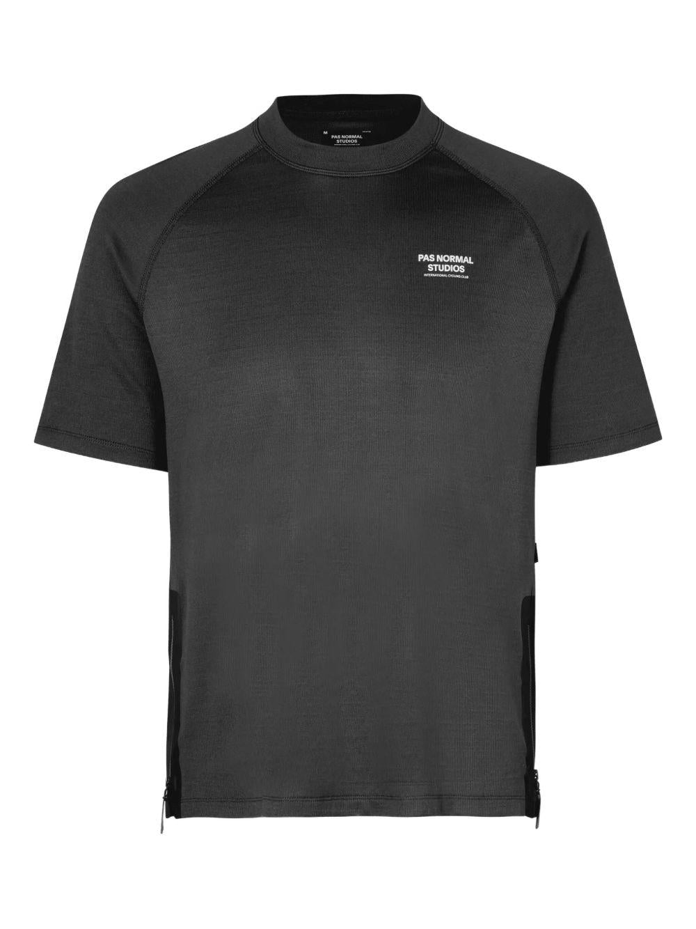 Escapism Technical T-Shirt ME33ABG BLACK PAS NORMAL STUDIOS 