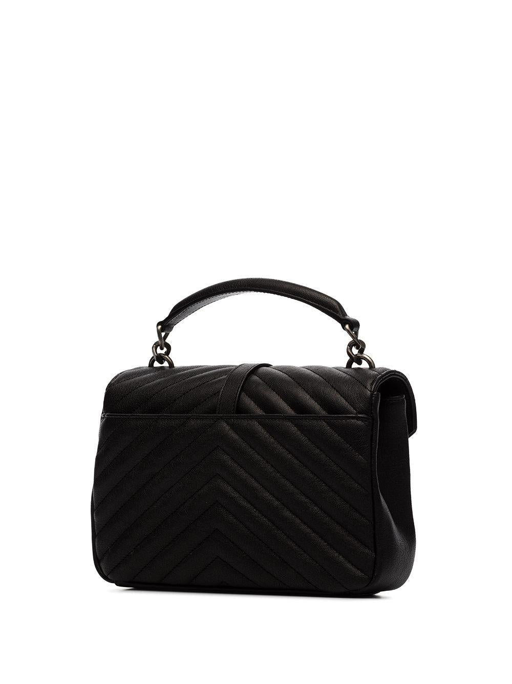 Medium College shoulder bag 600279BRM04 1000 SAINT LAURENT 