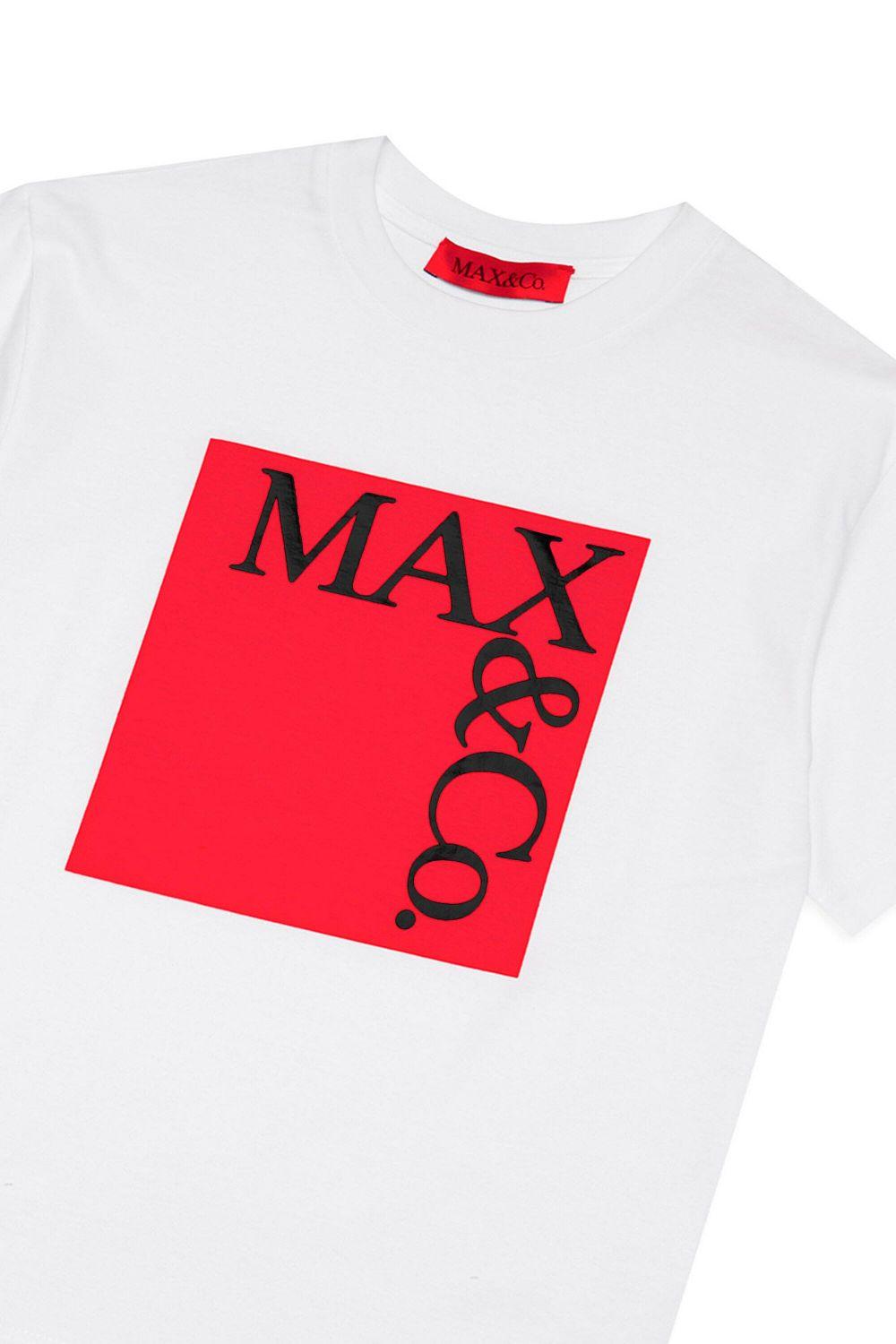 Logo T-shirt MX0005 MX057MX10C MAX & CO KID 