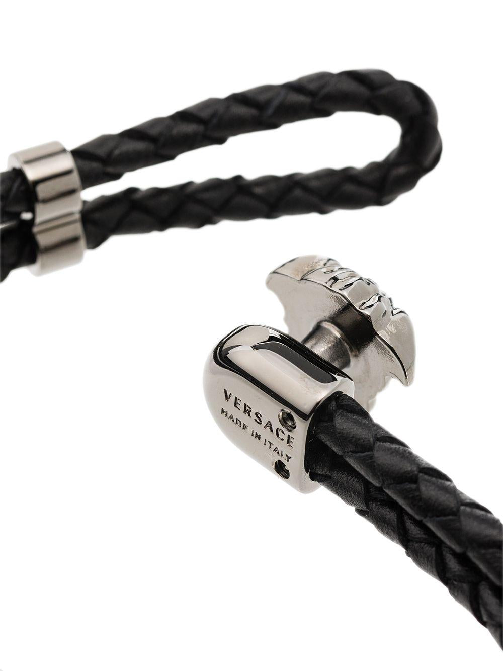 La Medusa leather bracelet<BR/><BR/><BR/> DG05579 DMTND41UB VERSACE 