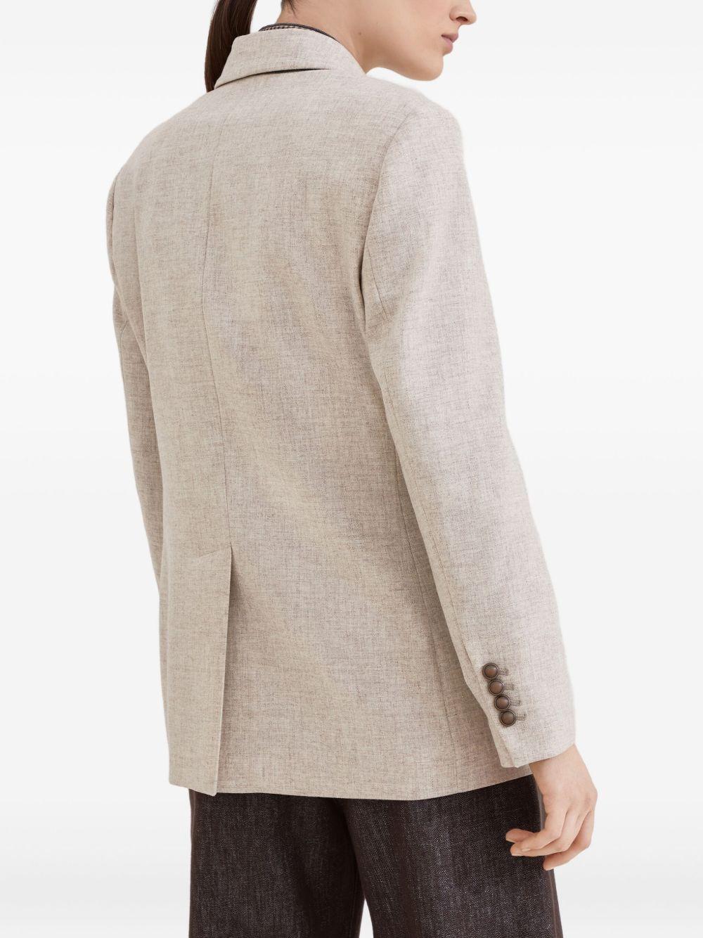 Double-breasted wool jacket MB1627054 C012 BRUNELLO CUCINELLI 