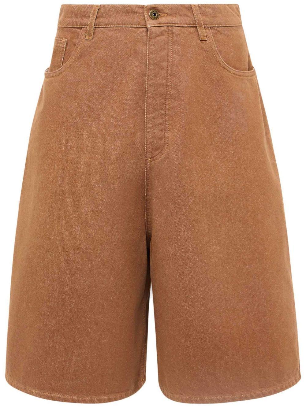 Wide-leg denim shorts<BR/><BR/> DT0114 PG1756405 JW ANDERSON 