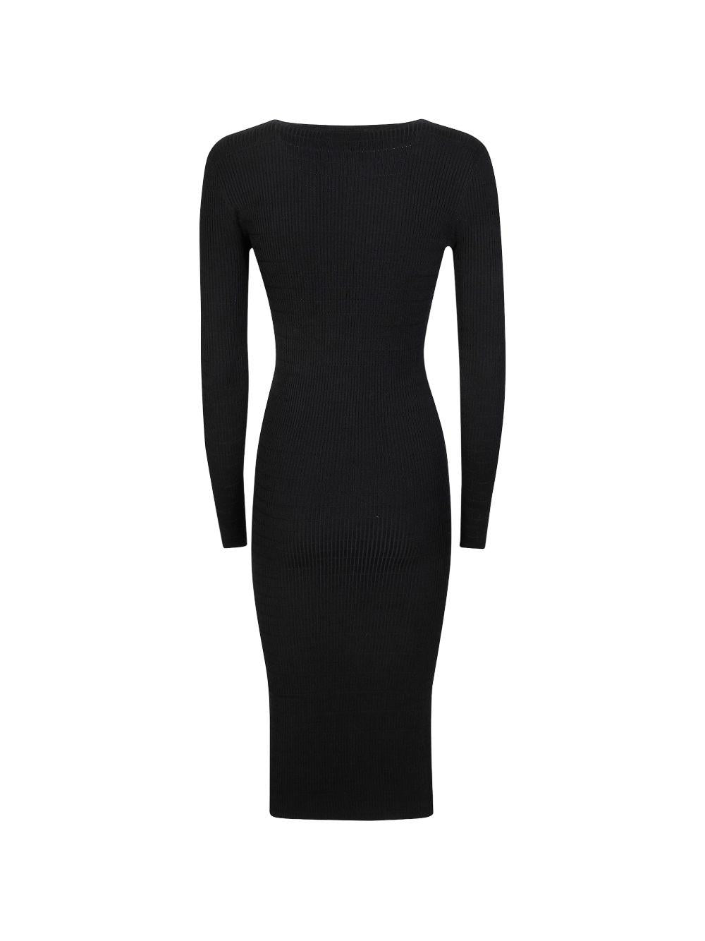 Micro-cable knit dress AM14B61E2 110 ELISABETTA FRANCHI 