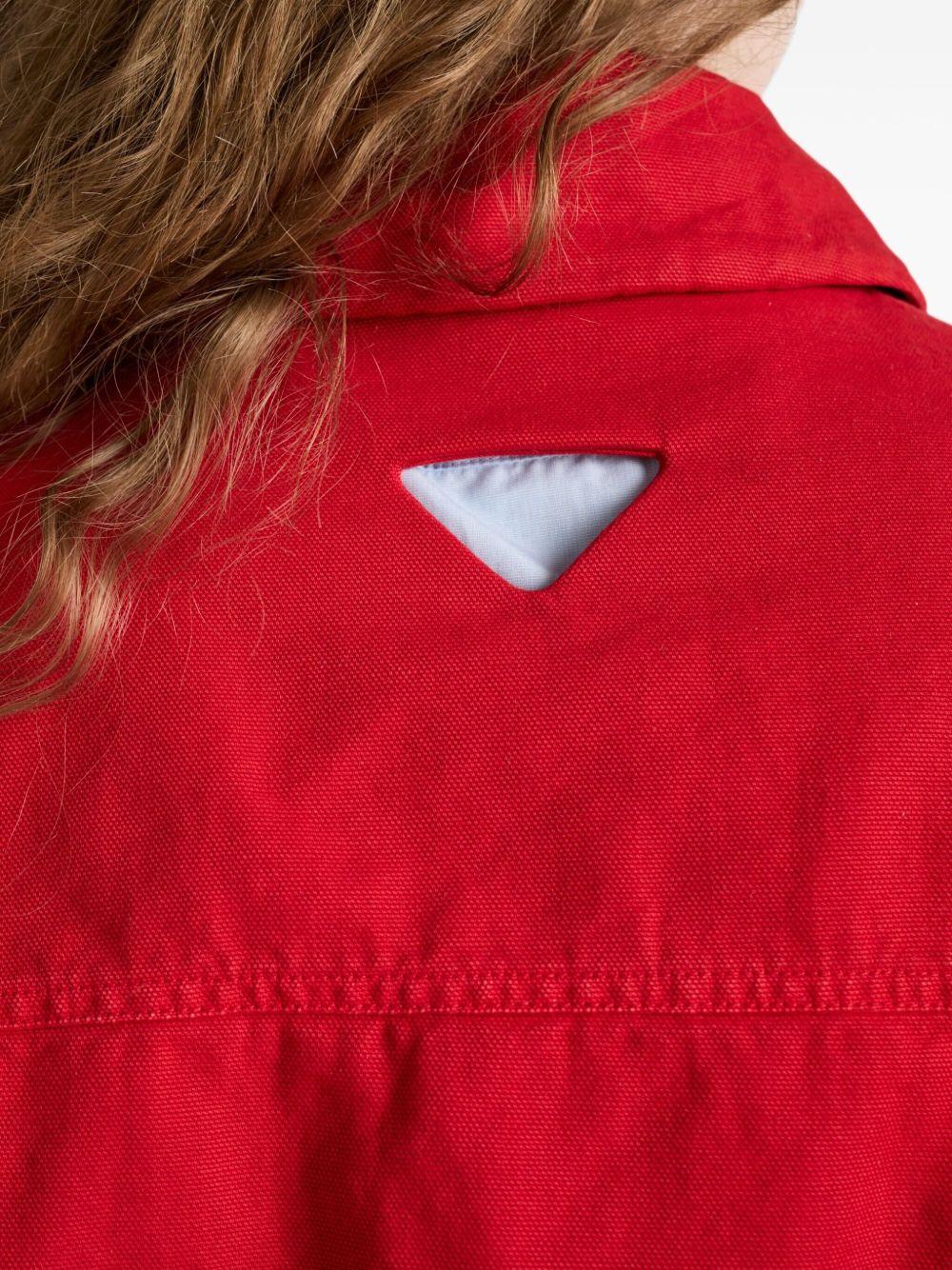 Cut-out logo jacket<BR/><BR/><BR/> 29P278SOOO 16NMF0011 PRADA 