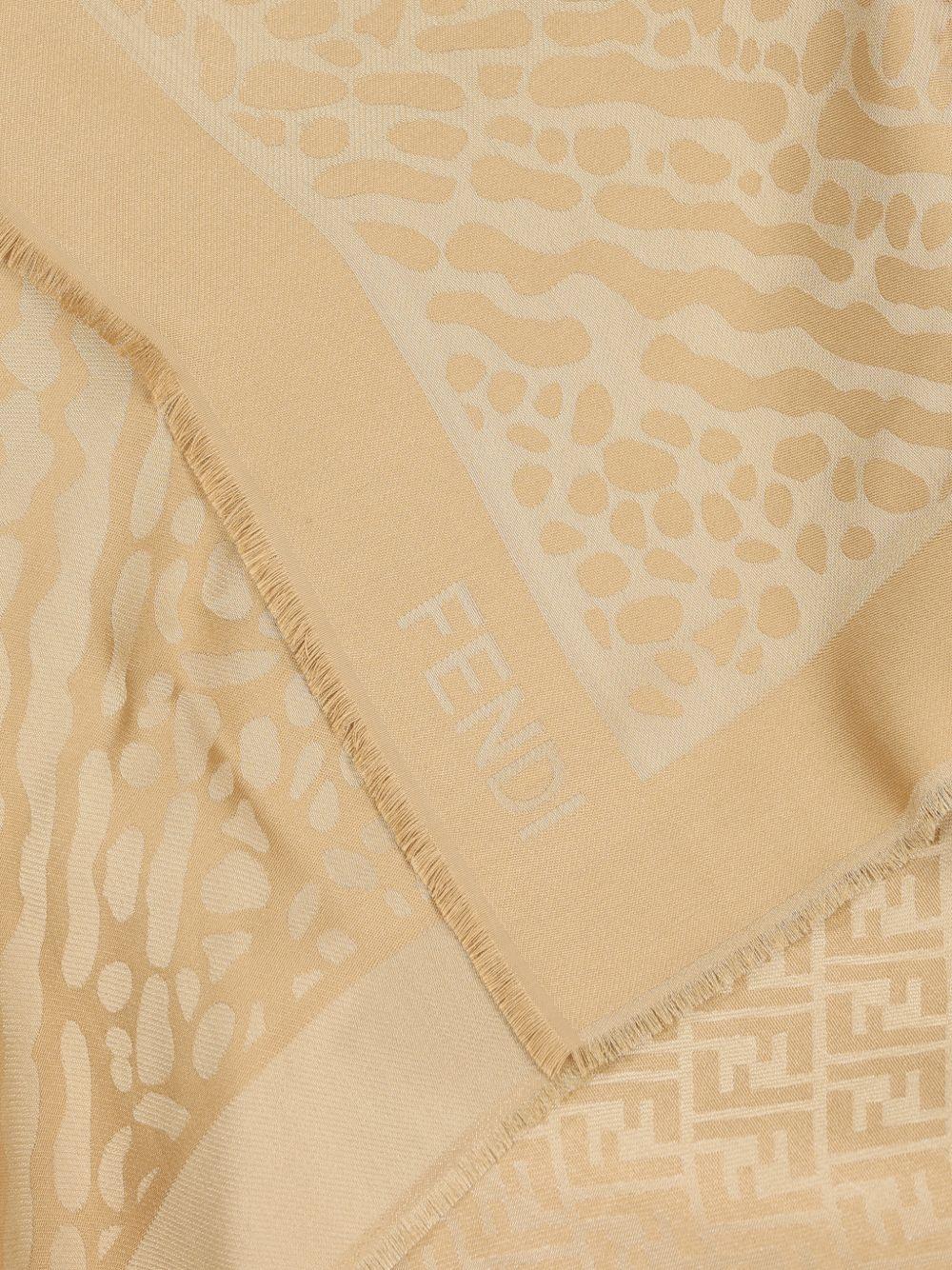 wool and silk shawl FXT069 AWEPF0RV9 FENDI 