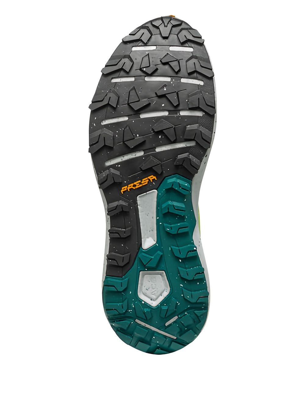 Acid green/petrol sneakers 33063-350 GREEN-PETROL SCARPA 