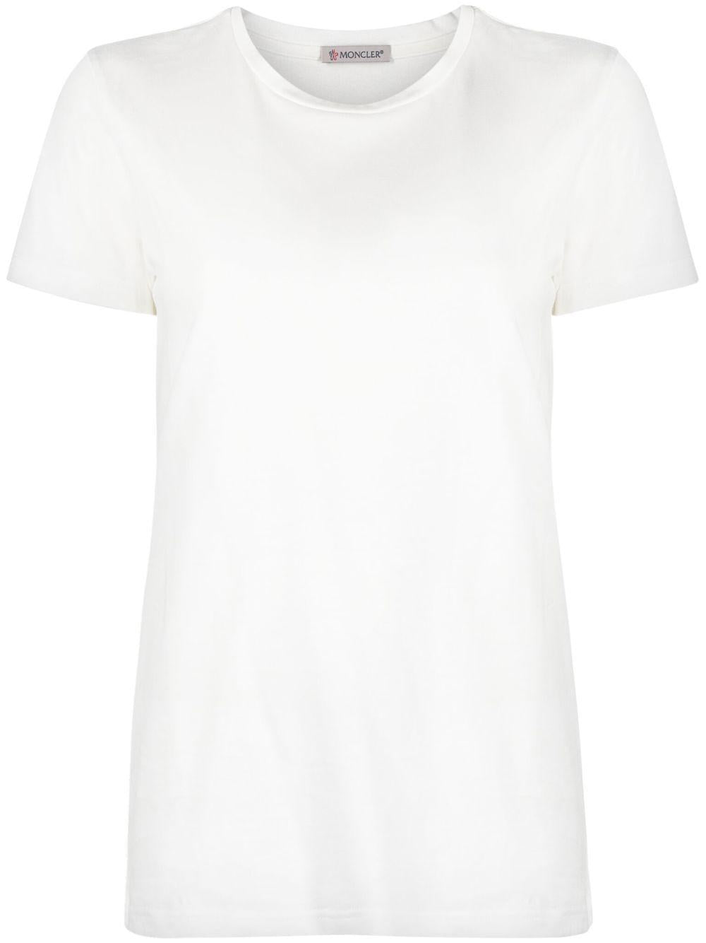 Logo patch jersey T-Shirt<BR/><BR/><BR/> K10938C73200 V8058033 MONCLER 