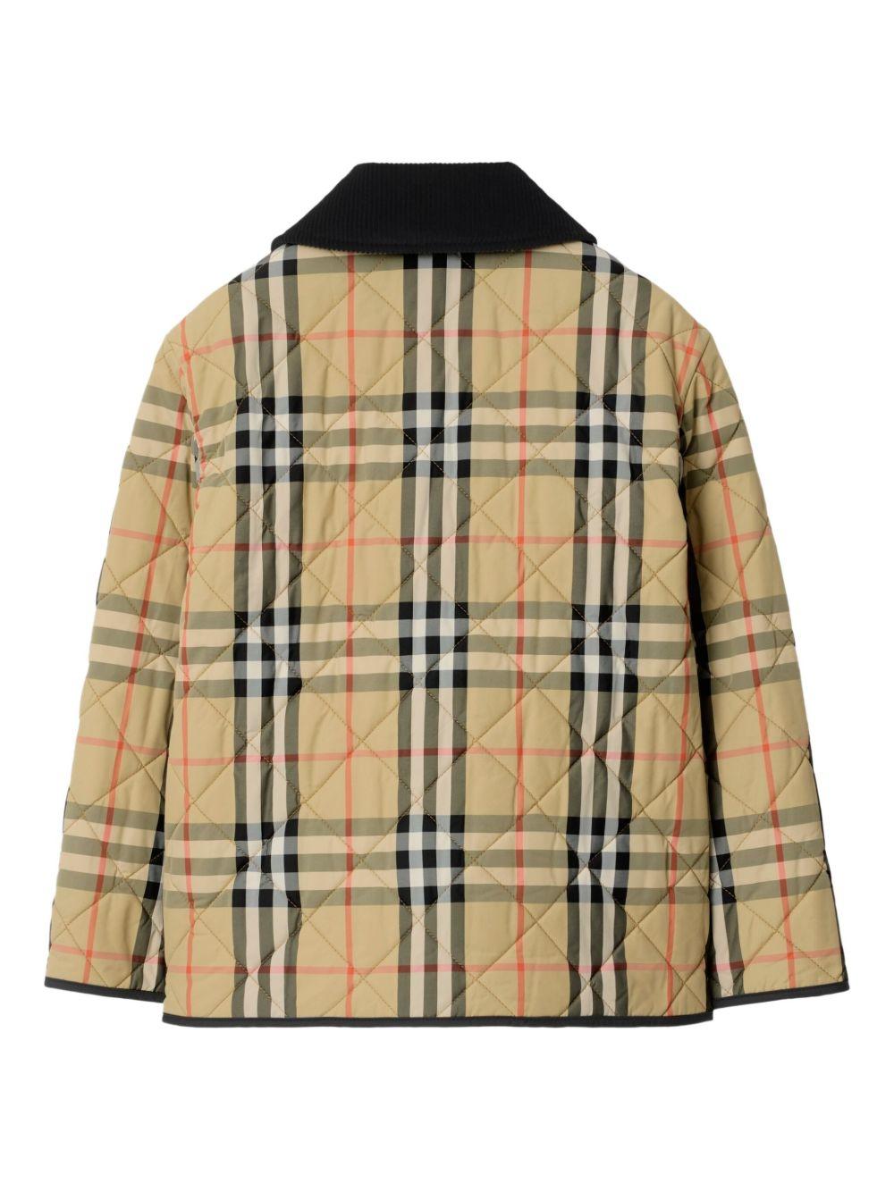 Check jacket 8108500 B9368 BURBERRY KIDS 