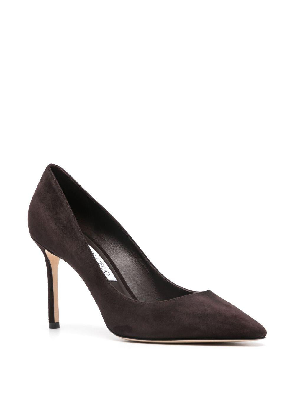 ROMY 85 Décolleté ROMY85KDU COFFEE JIMMY CHOO 