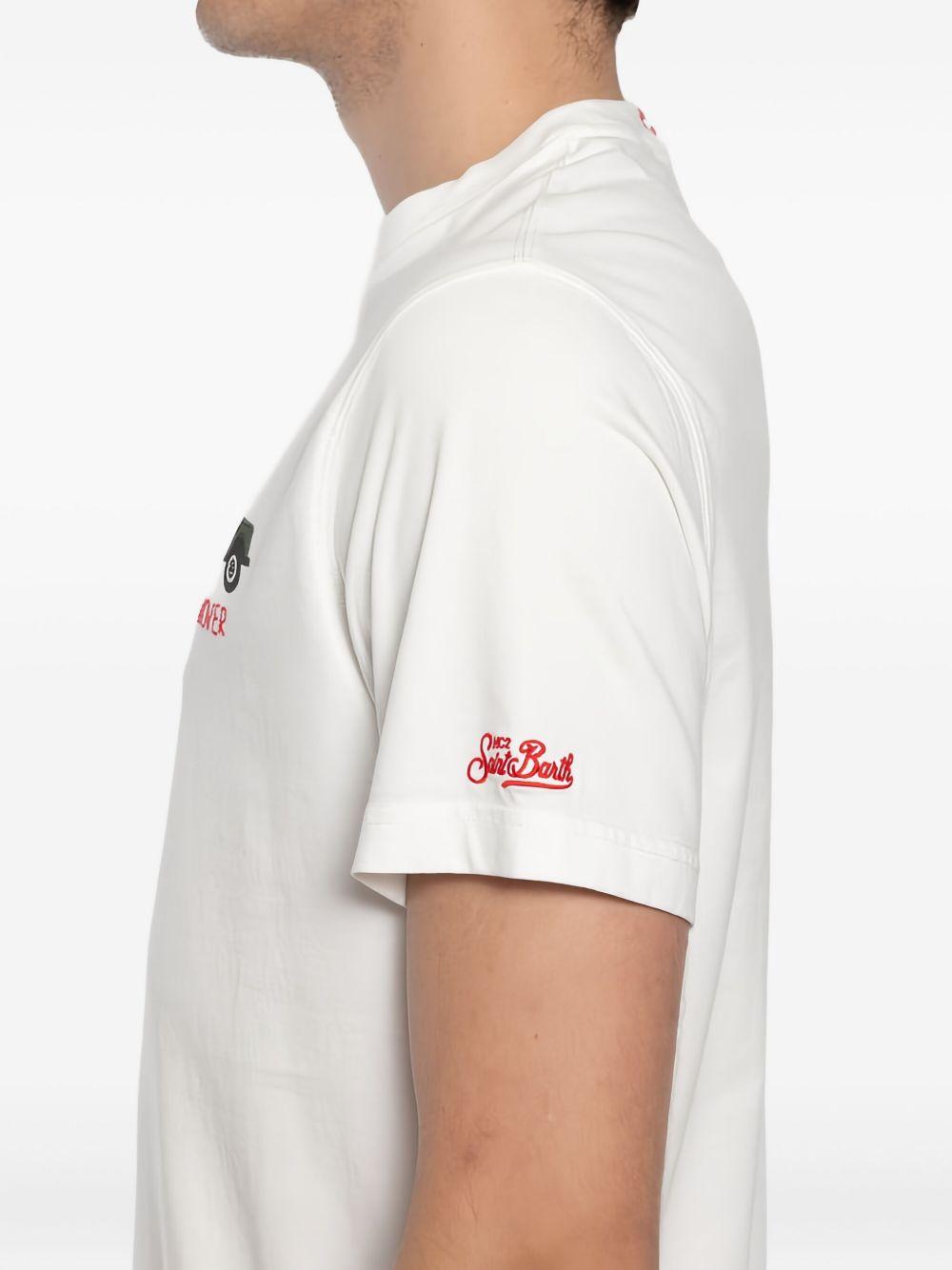 Logo car T-shirt TSHIRTMAN 02704HSBLATINLOVER01NEMB MC2 SAINT BARTH 