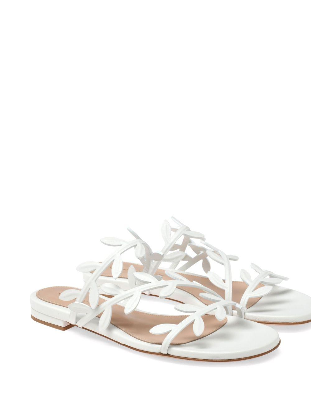 Flavia sandals<BR/><BR/><BR/> G15680 05RICNAPBIAN GIANVITO ROSSI 